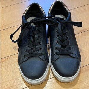 Forever 21 Black and White Flats